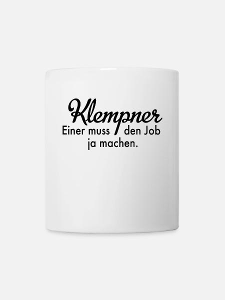Klempner - Tasse - Weiß