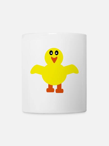 Süsse Ente - Tasse - Weiß