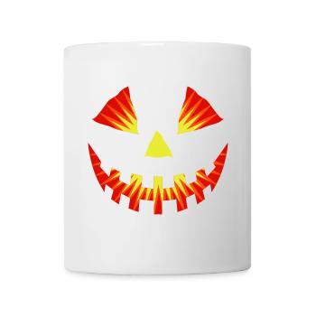 Kürbis-flex - Tasse - Weiß - Vorne