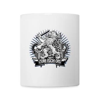 Züri isch ois | Zürich | Züri isch ois | Zürich - Tasse - Weiß - Vorne