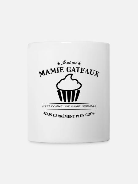 mamie gateaux - Mug blanc - blanc