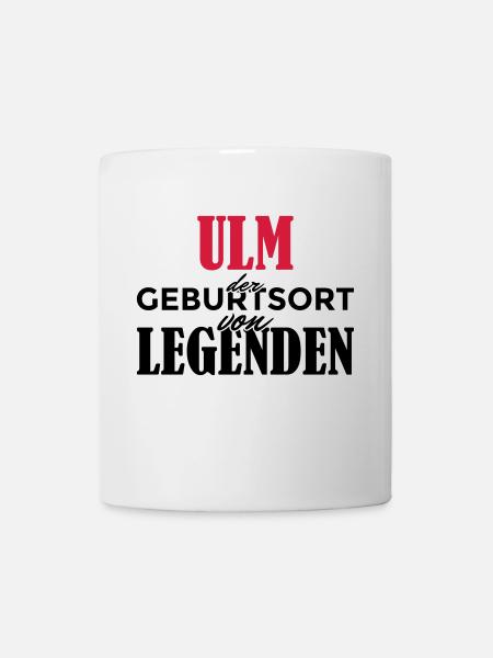 Geburtsstadt_01_Ulm - Tasse - Weiß