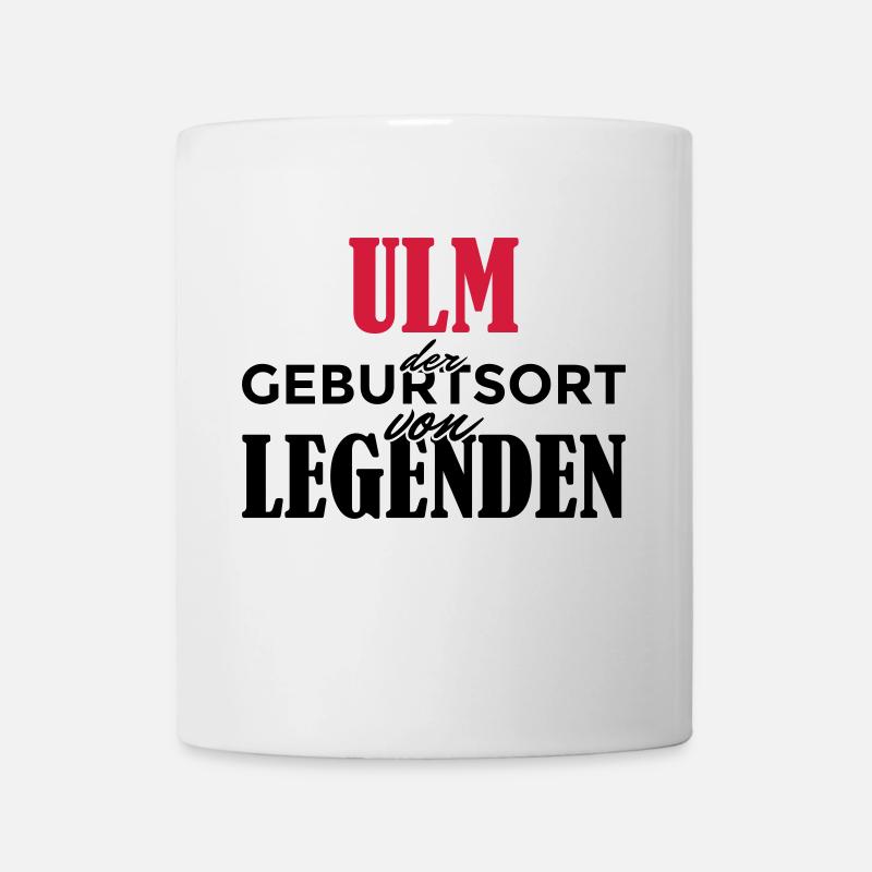 Geburtsstadt_01_Ulm - Tasse - Weiß
