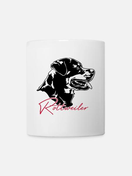 ROTTWEILER Hundesport Wilsigns Hunde - Tasse - Weiß