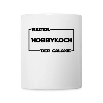 Bester Hobbykoch der Galaxie - Tasse - Weiß - Vorne