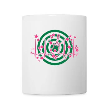 pop beat (2c) - Mug - white - Front