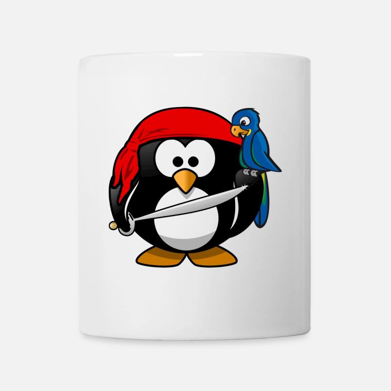 pirates Pirate Penguin - Mug blanc - blanc