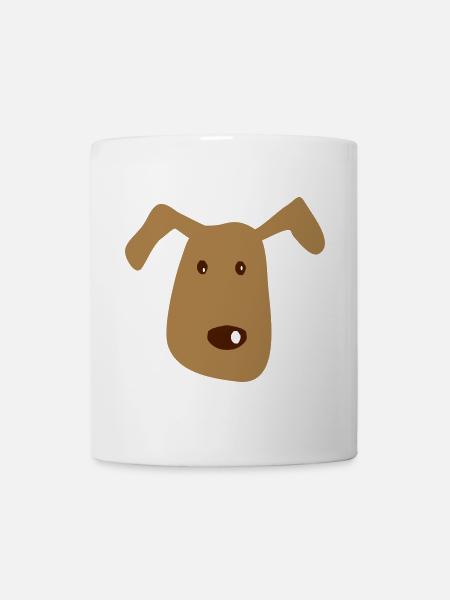Hund - Tasse - Weiß