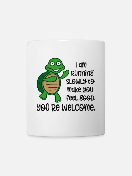 to run - Mug - white