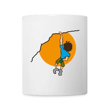 Freikletterer - Tasse - Weiß - Vorne