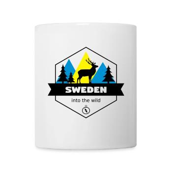 La Suède dans la nature - Mug blanc - blanc - Devant