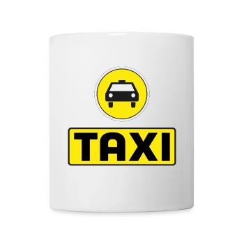 taxi - Mug blanc - blanc - Devant