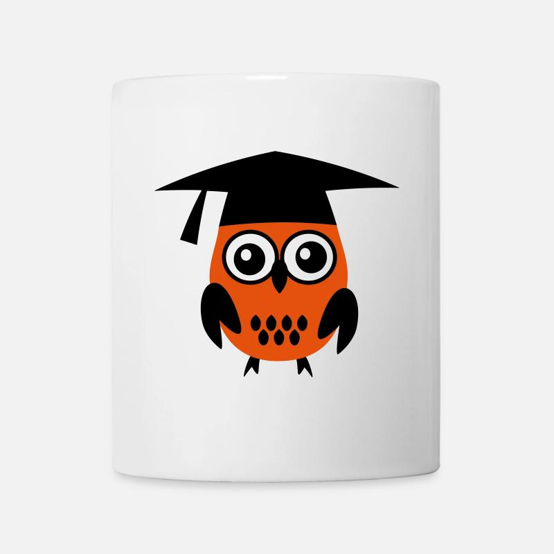 6061912 119208075 Eule - Tasse - Weiß