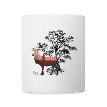 Deer Forest - Mug - white - Front