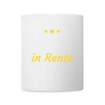 Feuerwehrmann Rente - Tasse - Weiß - Vorne