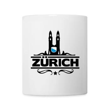 Zürich - Zürcher - Zurich - Tasse - Weiß - Vorne
