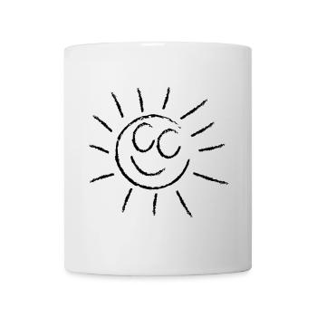 Sonne - Tasse - Weiß - Vorne