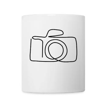 Kamera - Tasse - Weiß - Vorne
