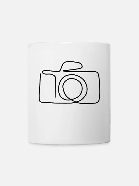 camera - Mug - white