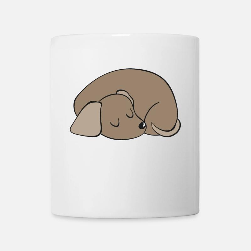 dog - Mug - white