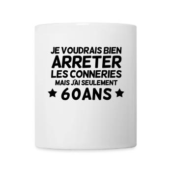Crap at 60 - birthday - Mug - white - Front