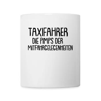 Taxifahrer - Tasse - Weiß - Vorne