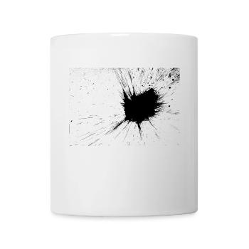 Stylish ink stain - Mug - white - Front