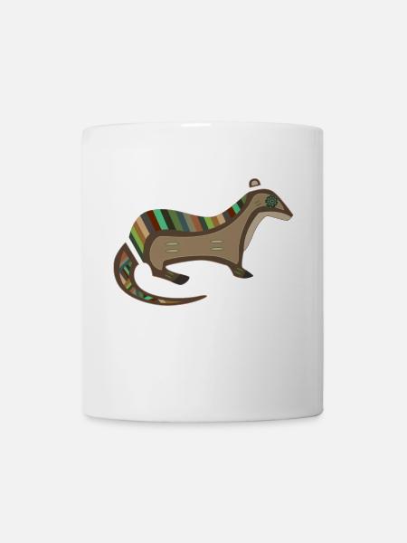 loutre - Mug blanc - blanc