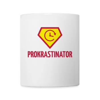 Prokrastinator! chemise - Mug blanc - blanc - Devant