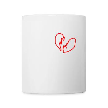 broken heart - Mug - white - Front