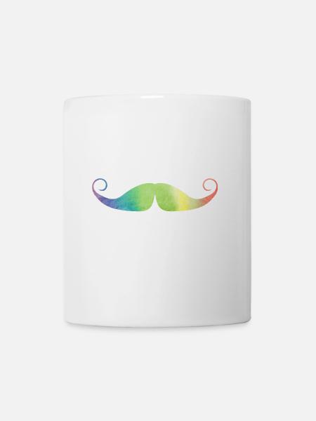 Holy mustache - Mug - white