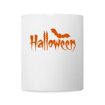 Halloween orange - Tasse - Weiß - Vorne