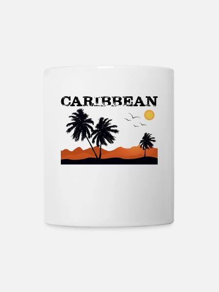 CARAÏBES - Mug blanc - blanc
