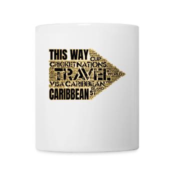 Cette façon - CARAÏBES - Mug blanc - blanc - Devant