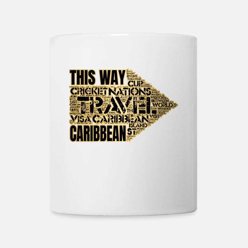 This Way - CARIBBEAN - Tasse - Weiß
