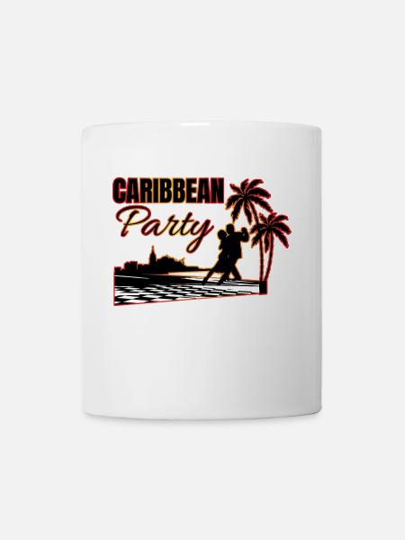 CARIBBEAN party - Mug - white