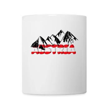 Austria with mountains - Mug - white - Front