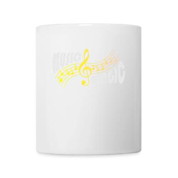 Music magic - Tasse - Weiß - Vorne