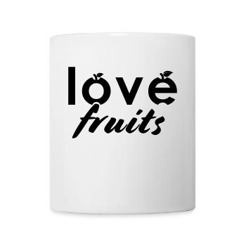 love fruits - Tasse - Weiß - Vorne