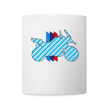 Bayrische Motorsport GS - Tasse - Weiß - Vorne