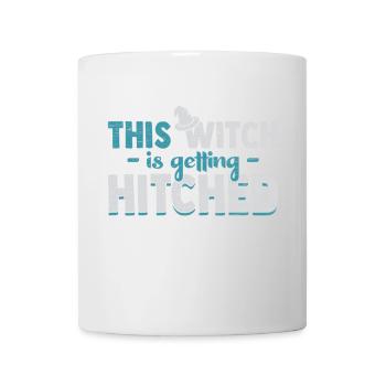 This Witch Is Getting Hitched Halloween - Mug blanc - blanc - Devant