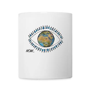 NOW ... watch the world! - Mug - white - Front