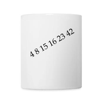4 8 15 16 23 42 - Mug - white - Front