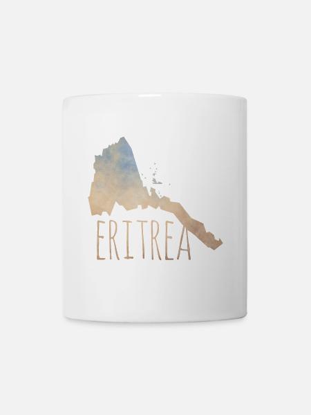 Eritrea - Tasse - Weiß