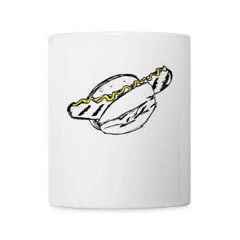 A sausage - Mug - white - Front