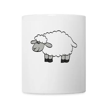 mouton - Mug blanc - blanc - Devant