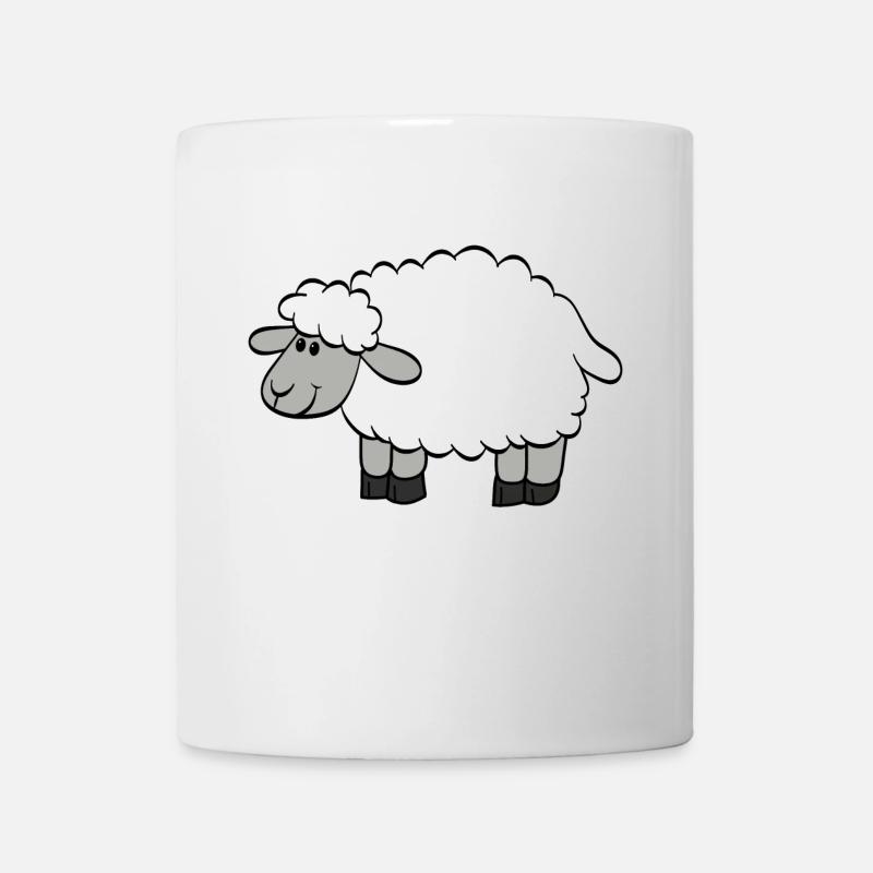 Schaf - Tasse - Weiß