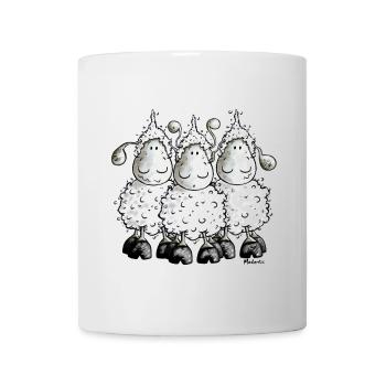"Mc Wool" - sheep t-shirt design - Mug - white - Front