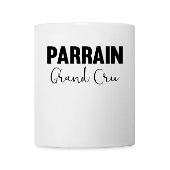 Parrain grand cru - Mug blanc - blanc - Devant