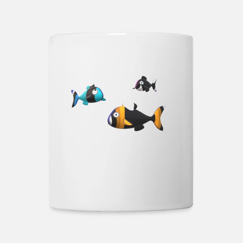 Fische - Tasse - Weiß